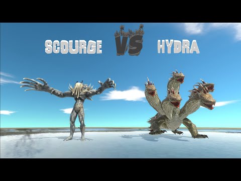 One-On-One Fight SCOURGE VS HYDRA - Animal Revolt Battle Simulator ARBS