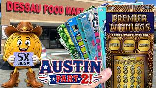 KICKIN’ IT IN AUSTIN! NEW $100 Premier Winnings