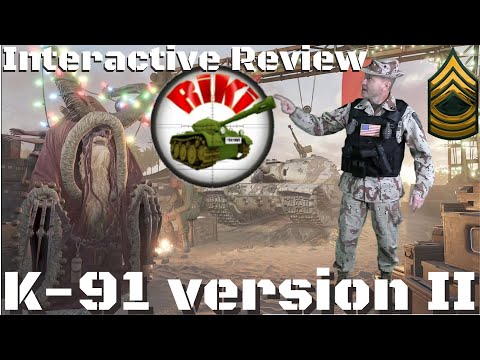K-91 Version II Interactive Tank Review, World of Tanks Console.