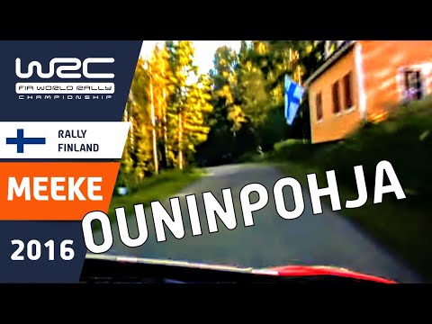 MEEKE onboard Rally Finland 2016 FLAT OUT on Famous OUNINPOHJA stage with JUMPS! Citroën DS3 WRC