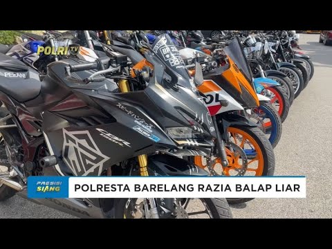 POLRESTA BARELANG RAZIA KNALPOT