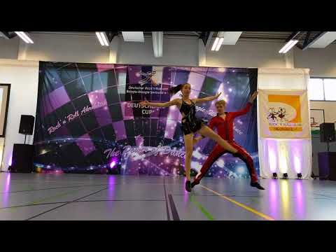 ROCK-N-SWING.COM | Alyssa BAUM - Jonas DUX | Couple Dance Show | Deutschland Cup 2018