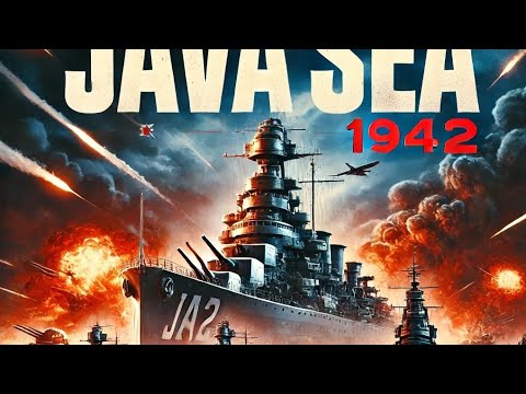 Java Sea Duel 1942: Tension and Destruction of the Allies! #WorldWarII #JavaSea1942 #WarHistory