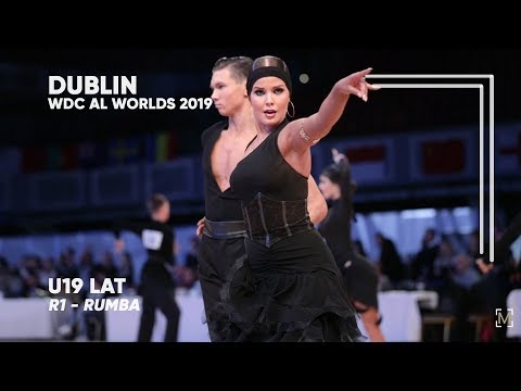 Elvar Kristinn Gapunay - Selma Lind Arnadottir, ICE | 2019 Dublin | World U19 LAT - R1 R