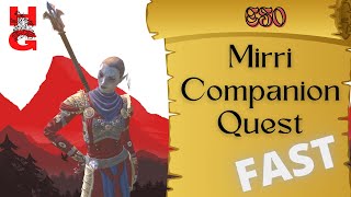 FAST WAY TO GET MIRRI STEP-BY-STEP ESO