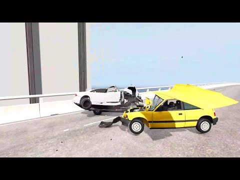 High Speed Traffic Car Crashes # 1- #BeamNGDrive