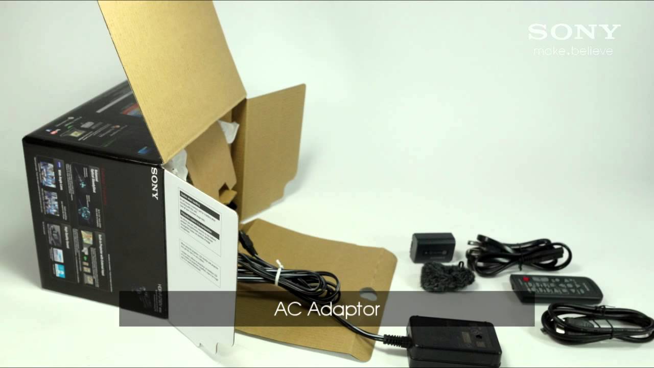 Sony Projector Handycam HDR-PJ790V Unboxing