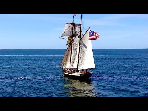 Experience Maritime History Aboard the Tall Ship Lynx in Nantucket Harbor