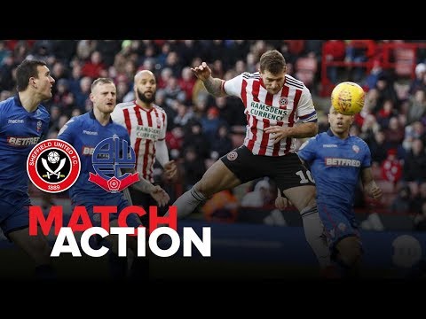 Blades 2-0 Bolton - match action
