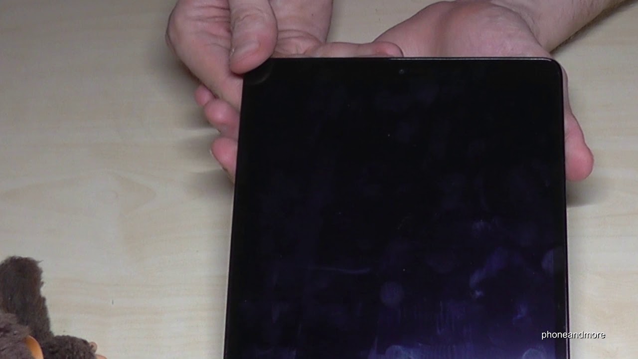 Samsung Galaxy Tab A (2019): How to make a factory data reset (hardreset) with the buttons