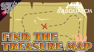Sneaky Sasquatch - How To Find All Treasure Map Pieces