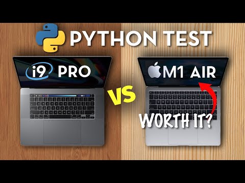 M1 MacBook vs Intel i9 MacBook Python Test