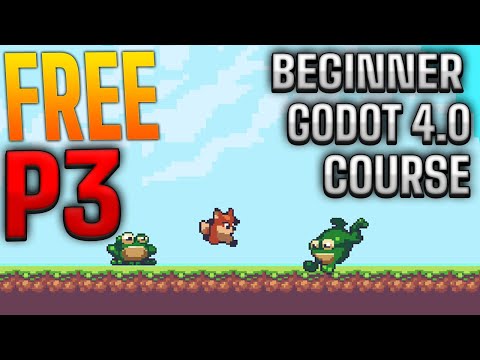 Build Your Own Platformer with this FREE Godot 4.0 Crash Course! P3