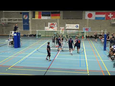 Indiaca WC 2023 Herren Vorrunde TSG Blankenloch - TV Ormalingen Satz. 1