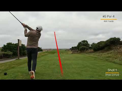 Links de golfe Half Moon Bay - Ocean Course - Frente 9