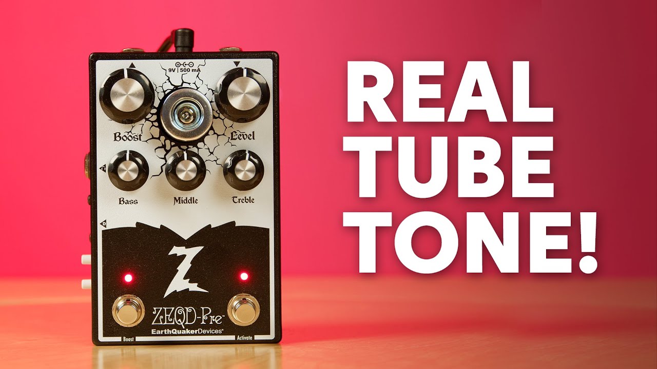 EarthQuaker Devices ZEQD-Pre Demo: How to Get Real Tube Tone on Your Pedalboard - YouTube