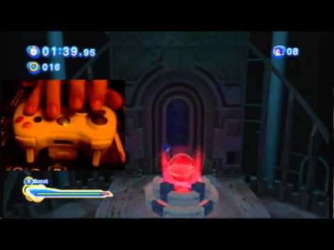 Sonic Generations - Sky Sanctuary (act 2) - "One-handed controller"