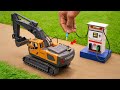 Diy Tractor Trolley Loading With Bulldozer Petrol Pump Science Project Sanocreator