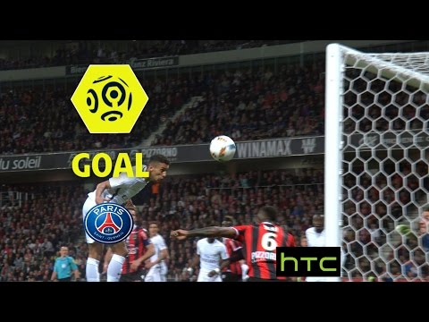 Goal MARQUINHOS (64') / OGC Nice - Paris Saint-Germain (3-1)/ 2016-17