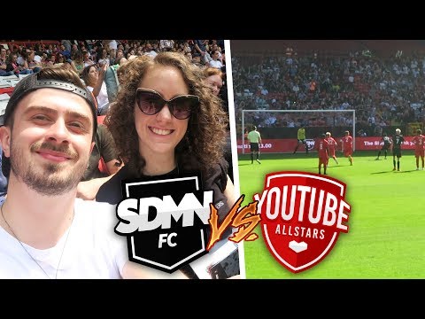 SIDEMEN FC 7-1 YOUTUBE ALLSTARS 2018 "VIKK SCORED!!" | Matchday Vlog