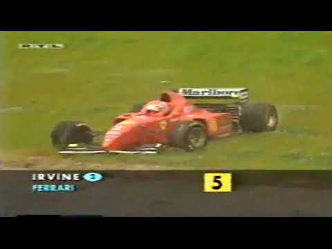 F1 Barcelona 1996 - Schumis Regenritt