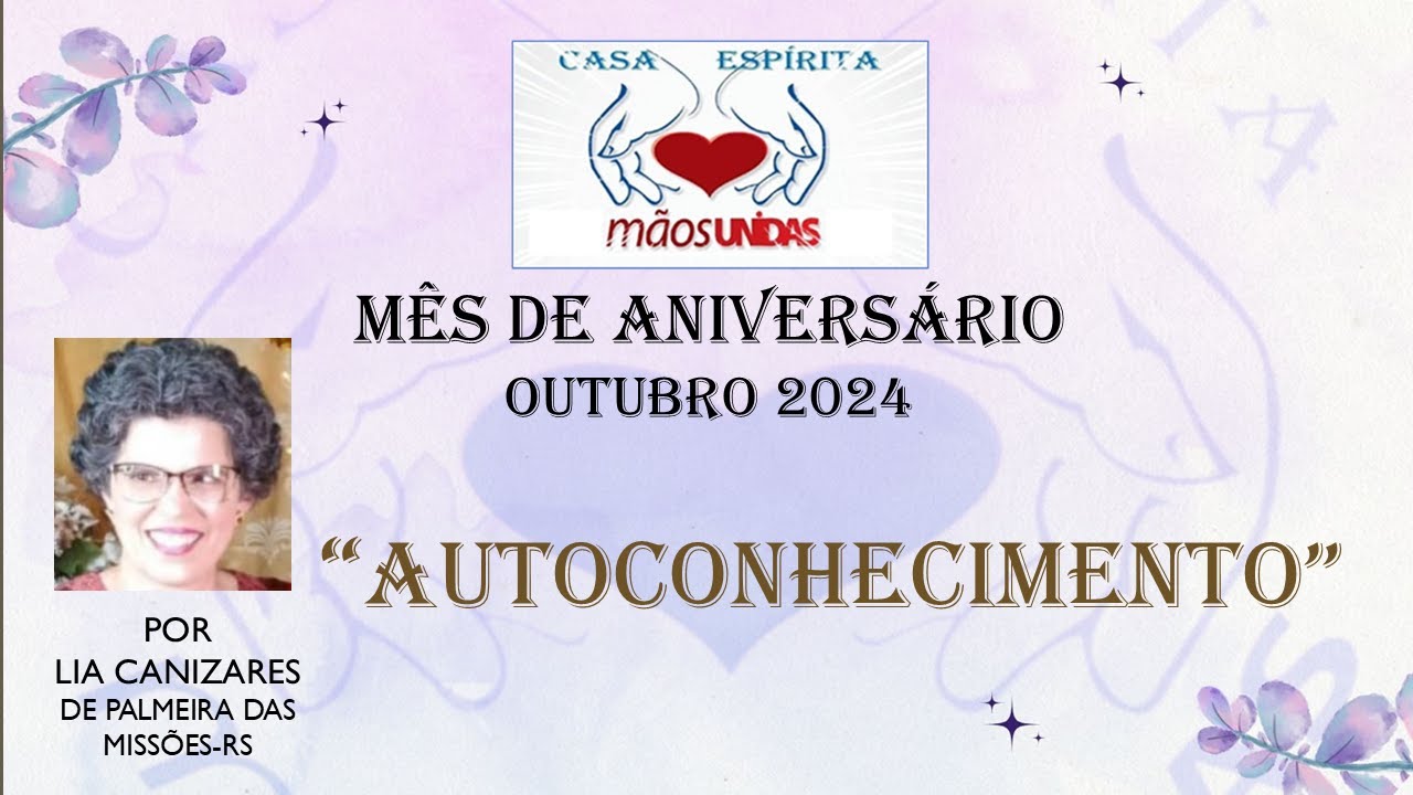 AUTOCONHECIMENTO Por Lia Canizares
