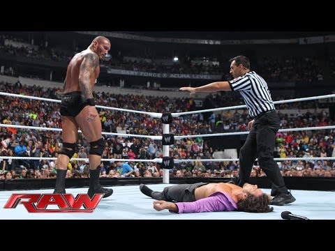 Brad Maddox vs. Randy Orton: Raw, Nov. 18, 2013