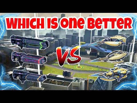 [WR] 🔥Stake Spike Needle VS Glory Corona Halo Weapon Comparison |War Robots