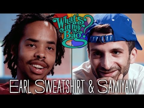 Earl Sweatshirt & Samiyam - What's In My Bag?
