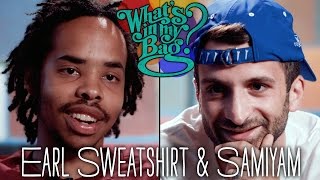 Earl Sweatshirt &amp; Samiyam - What&#39;s In My Bag?