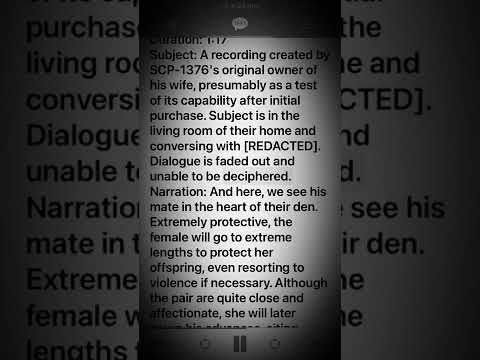 Scp 1376 Documentary Camcorder