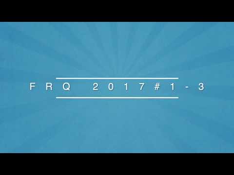 2017 Ap Statisitcs Fr3