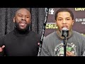 GERVONTA DAVIS & FLOYD MAYWEATHER SHRED RYAN GARCIA & TALK ISAAC CRUZ FIGHT IN POST FIGHT PRESSER
