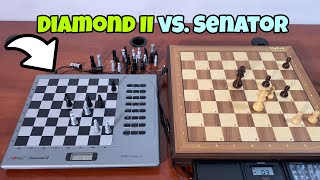 Novag Diamond II vs Mephisto Senator Rare Chess Computers 🟡 Gadgetify