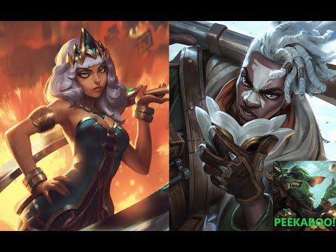 I PLAYED EKKO VS QIYANA MID... but i had a twitch support hehe