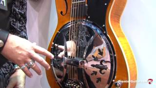 NAMM '13 - Washburn Guitars R60RCE Richie Owens Signature Resonator
