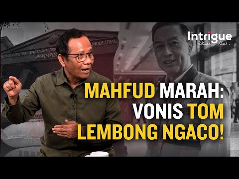 VIRAL! Mahfud MD Klarifikasi! Putusan Hakim Dinilai Ngaco, Tom Lembong Korban? #IntrigueRK
