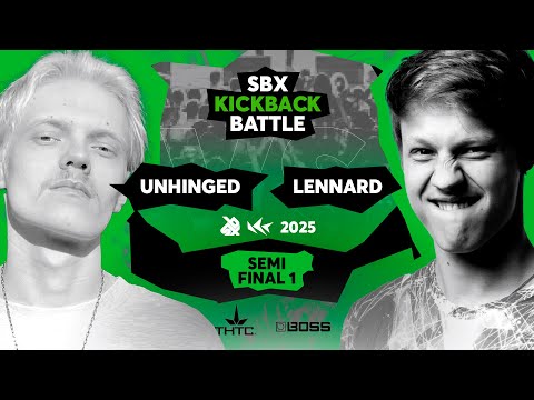 Unhinged 🇺🇸 vs Lennard 🇩🇪 | FULL BATTLE | SF1 | SBX KBB25: BOSS Loopstation Edition
