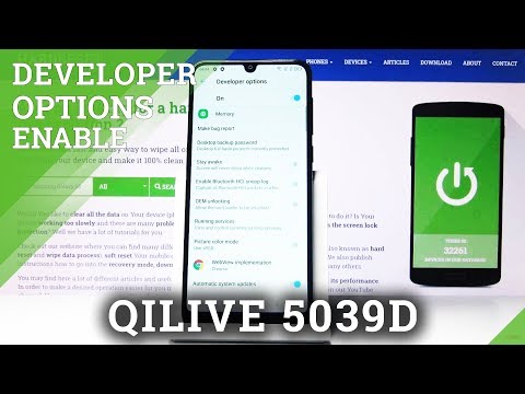 How to Activate Developer Options in QILIVE 5039D – Advanced Developer Settings