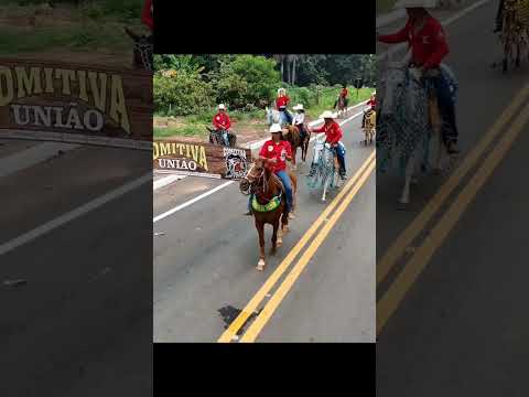 Cavalgada de Piraquê Tocantins 2023 feito com o drone dji mini 4 pro