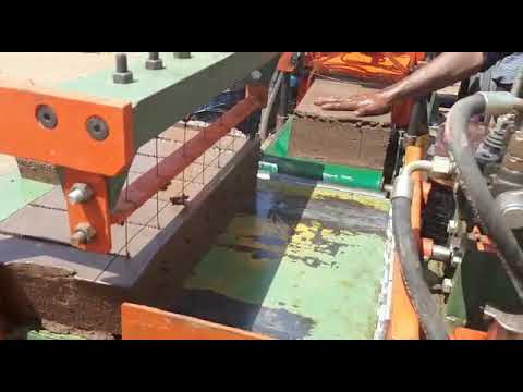 Mobile Type Wire Cut Clay Brick Machine
