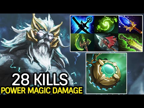 Zeus Power Magic Damage – Monster Mid Delete Pub Game 28 Kills Dota 2