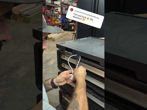 NEW DeWALT DXL Tool Storage and Work Station System has UNIQUE feature!