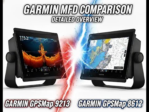 Garmin GPSMAP 9213 and 8612 Comparison