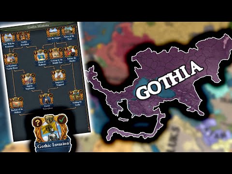 You GOTTA Try Completing the GOTHIC Mission Tree in EU4 Winds of Change