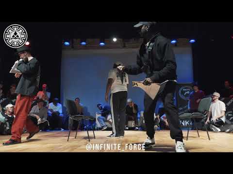 IRON MIKE vs BREAKZ | INFINITE POPPING 2019 | STYLES&CONCEPTS FIRST STAGE