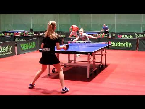 MOSCOW CHAMPIONSHIPS BERESNEVA - EMELYANOVA FINAL DAY #tabletennis #настольныйтеннис