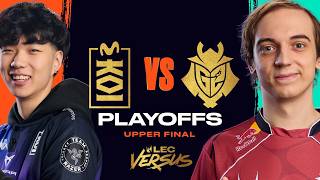 KOI vs G2, QUI IRA EN GRANDE FINALE DU LEC ! (LEC Versus 2026)