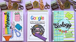10 Unique Front Page Designs ✍️ | Easy & Creative for Any Class
