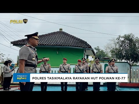 POLRES TASIKMALAYA GELAR ZIARAH DAN TABUR BUNGA SAMBUT HUT KE-77 POLWAN